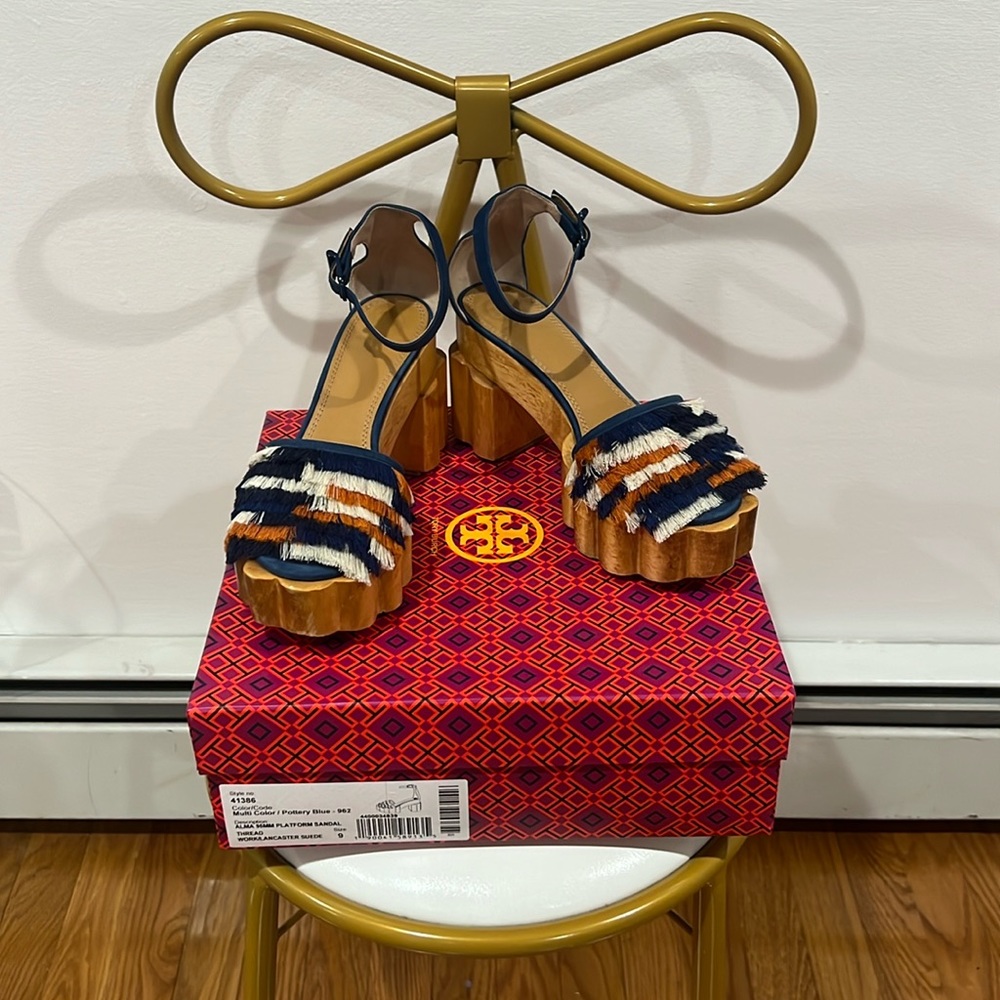 Tory Burch 7.5 platform sandal